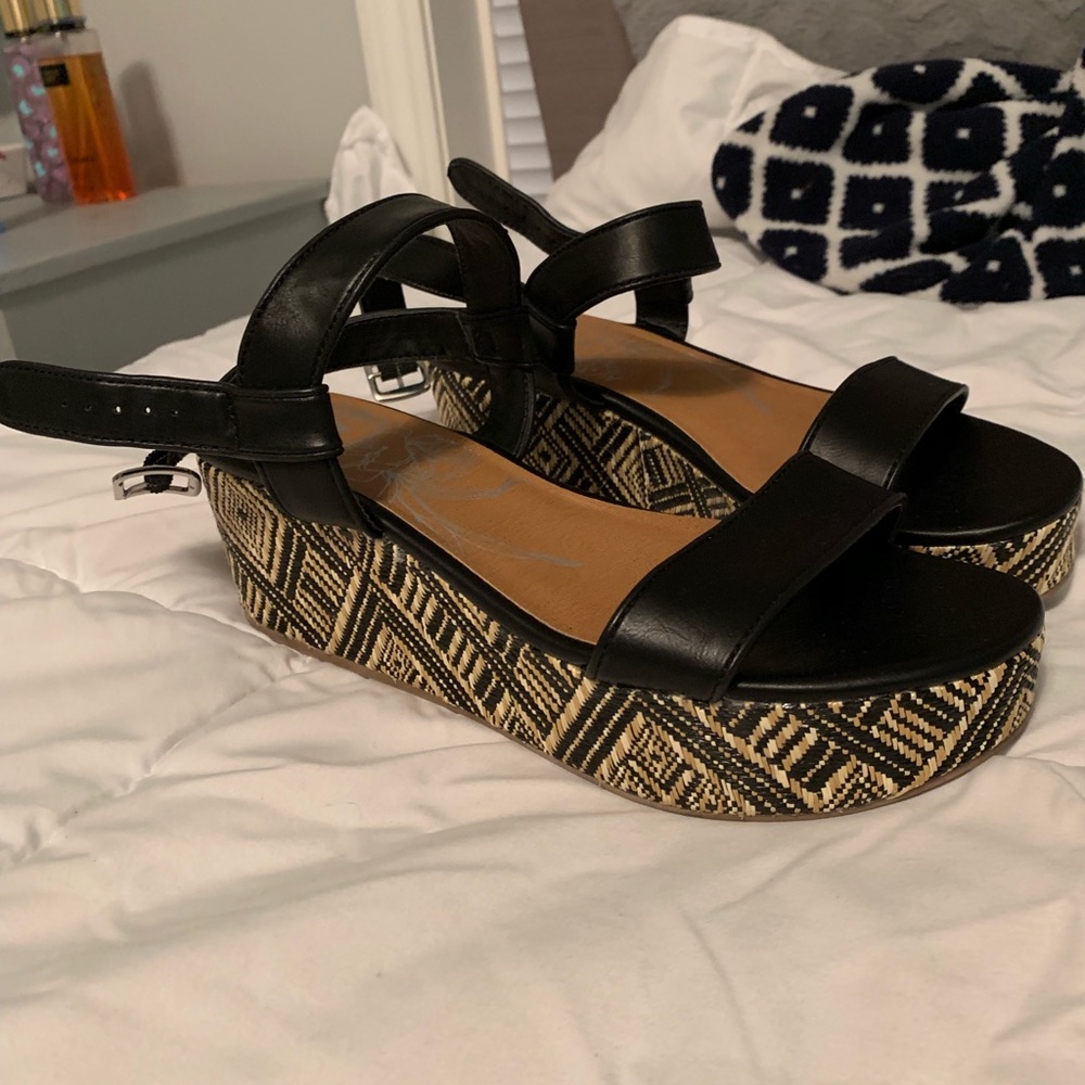 Super Cute Patterned Wedges From Target - image 1